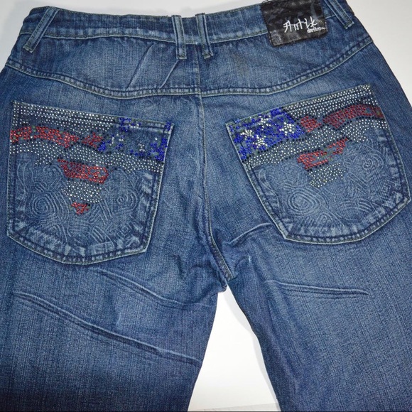 mens jeans back pocket embroidery designs